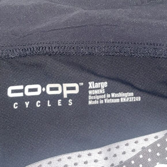 REI Co-Op Cycling Shorts Womens‎ XL Black Lightweight Padded Bicycle Zip Pockets - Picture 7 of 16